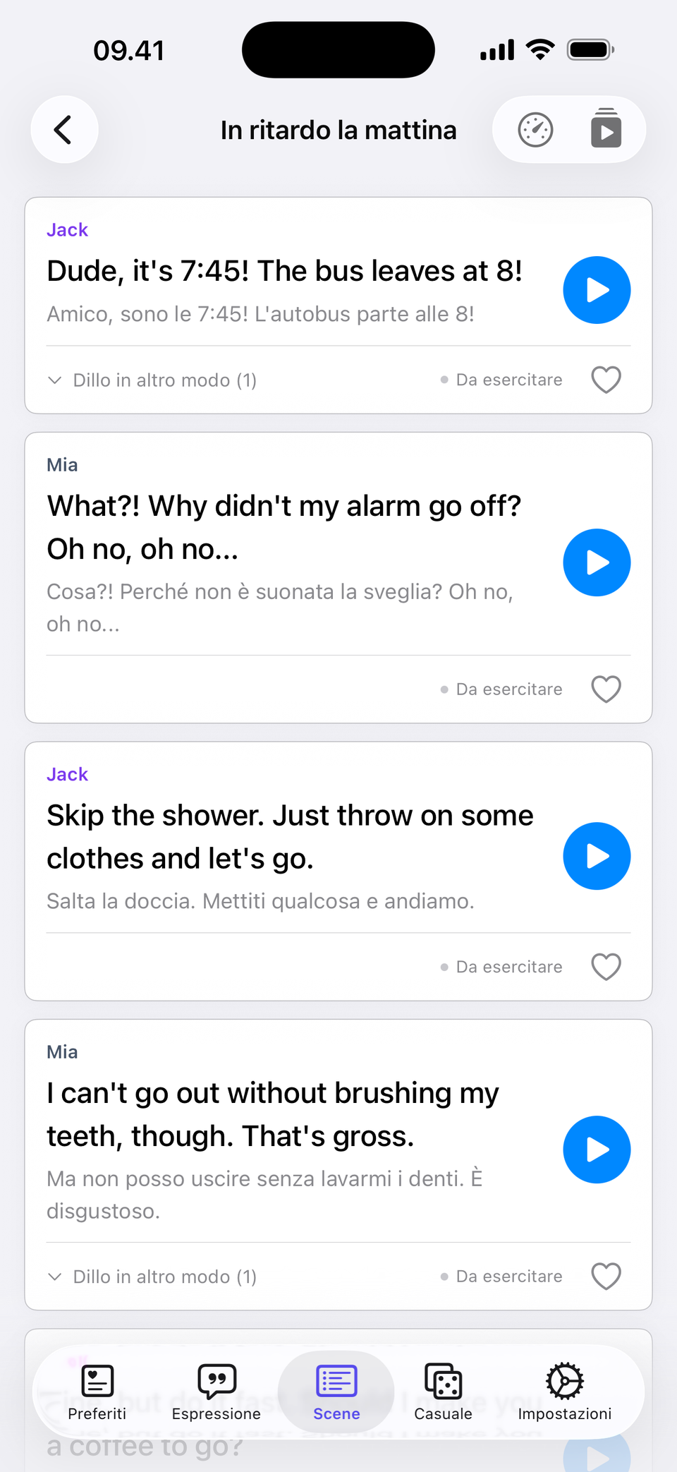 Ascolta con chiarezza — Parla con sicurezza